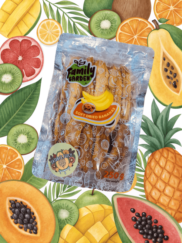 Žāvēti banāni 250g (mīkstie) - Image 4